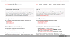 Desktop Screenshot of datenstudio.de