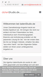 Mobile Screenshot of datenstudio.de